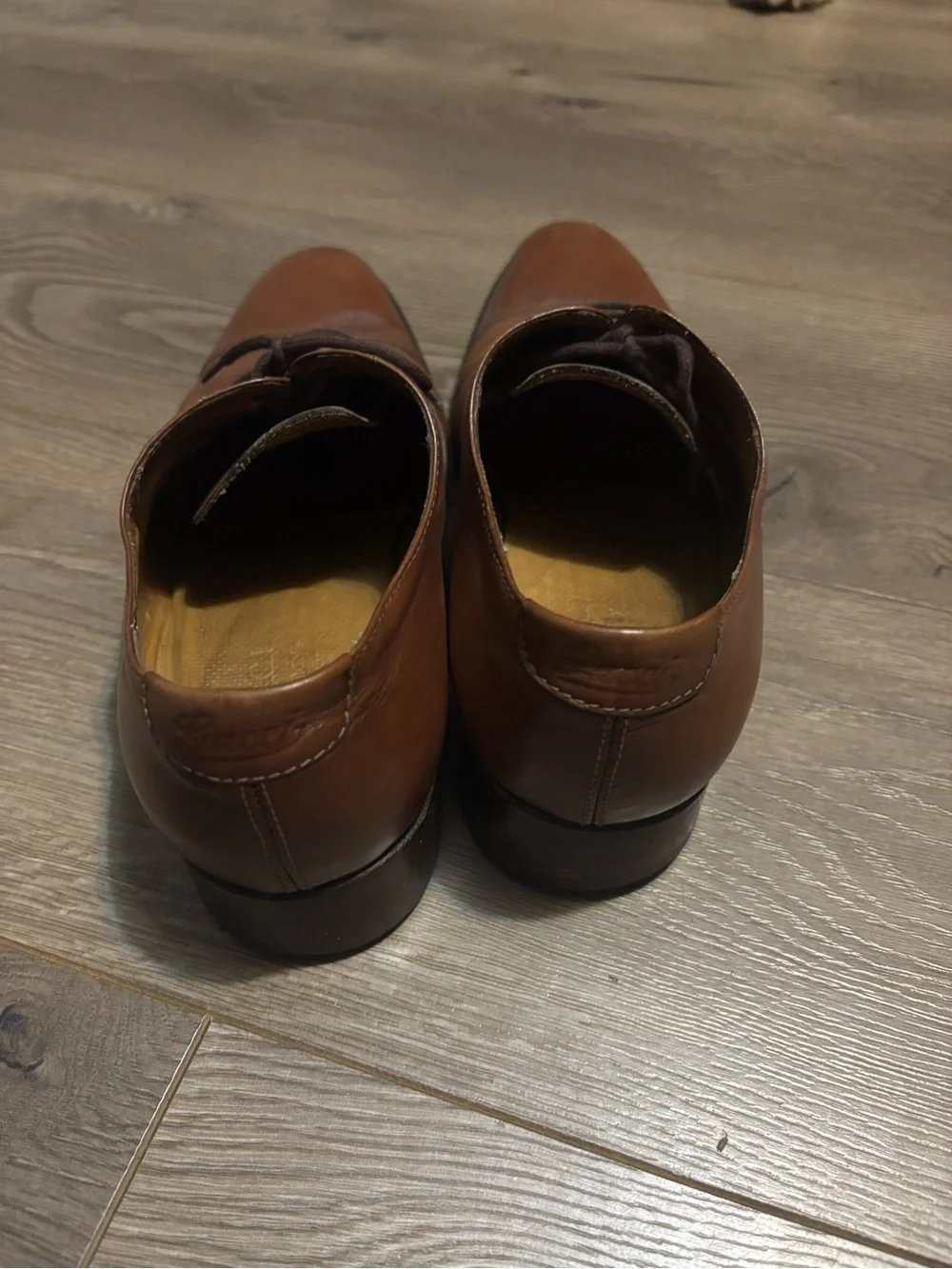 Men's Gucci Cap Toe Oxfords.